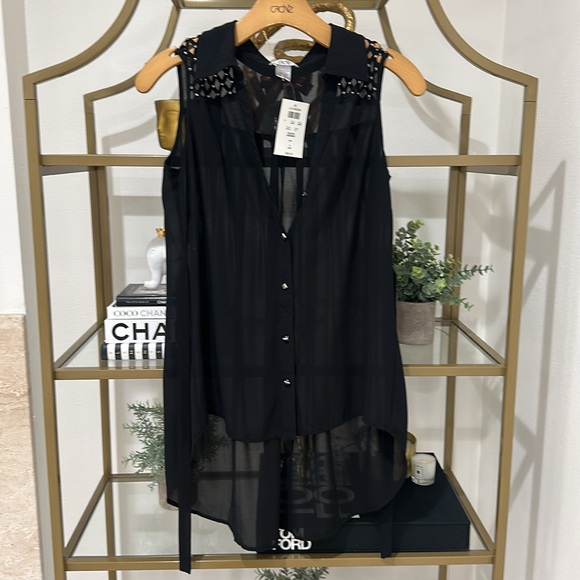 Cache black tunic - Picture 5 of 9
